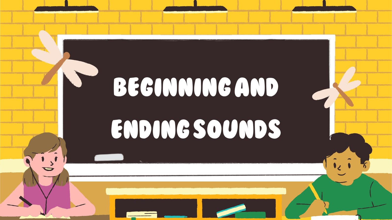 Beginning and Ending sounds picture