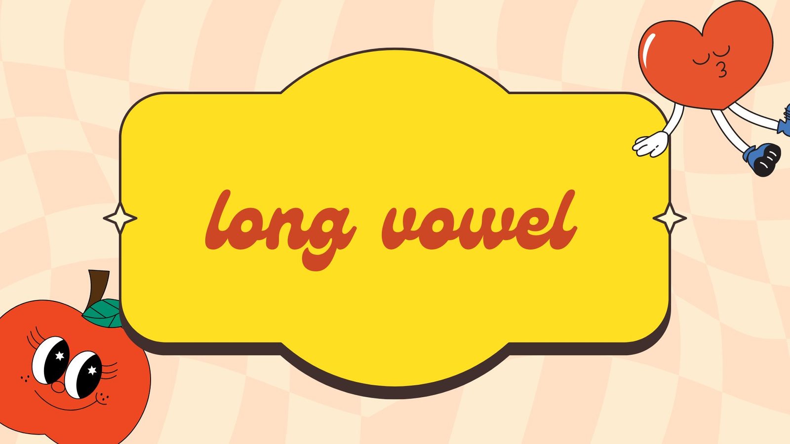 Long vowels picture