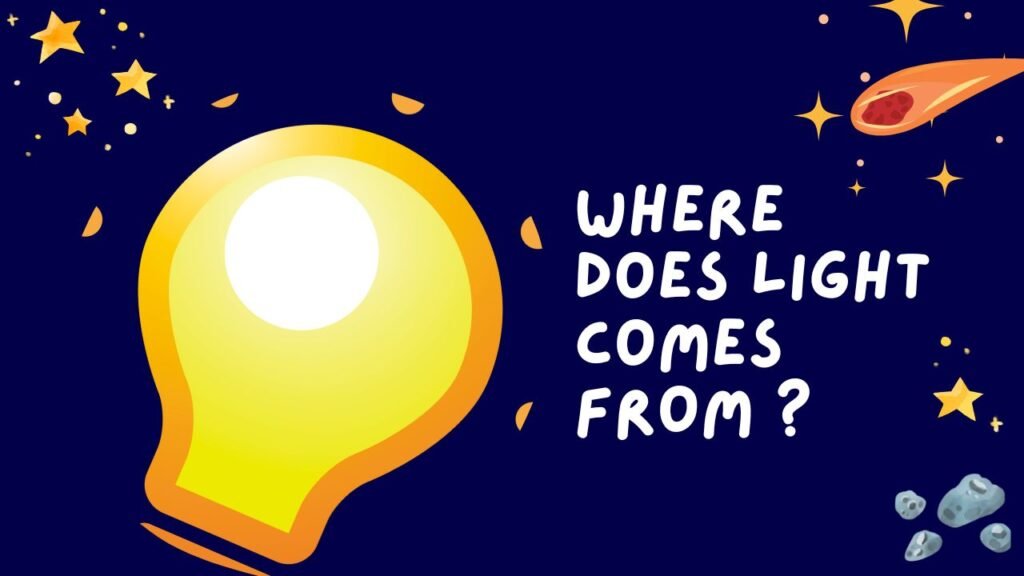 Where Does Light Come From? Worksheet Learn with Ashaz