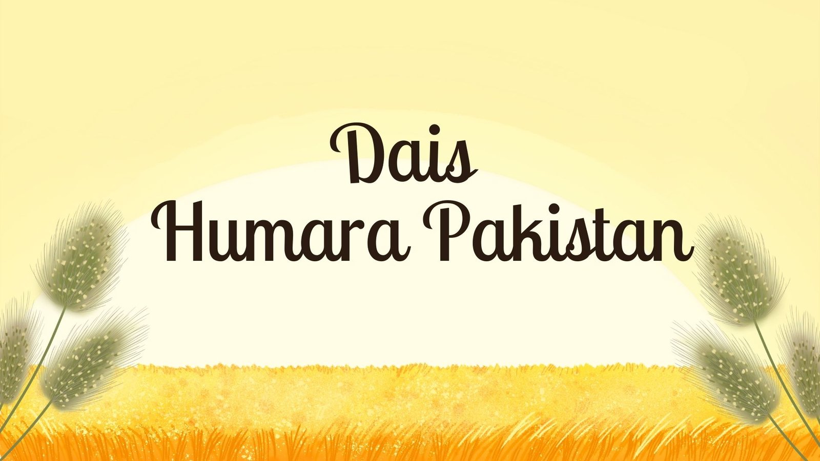 Dais humara pakistan picture