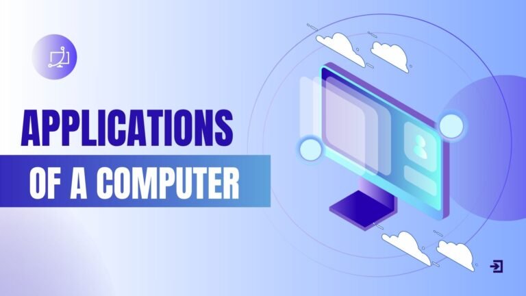 Applications of a Computer pictture