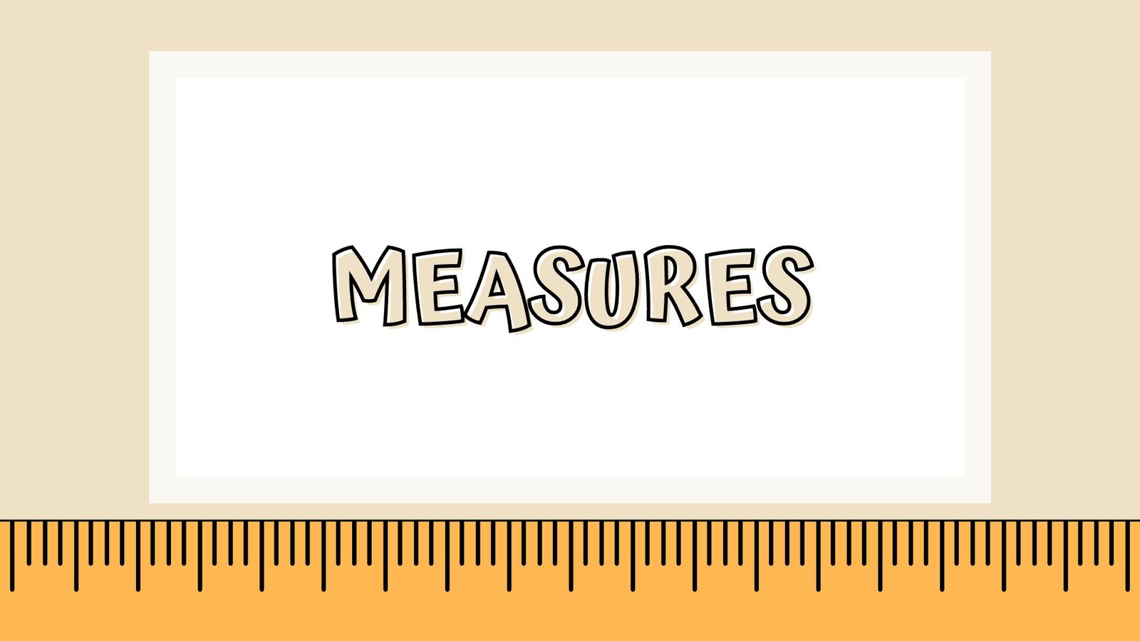 Measures picture