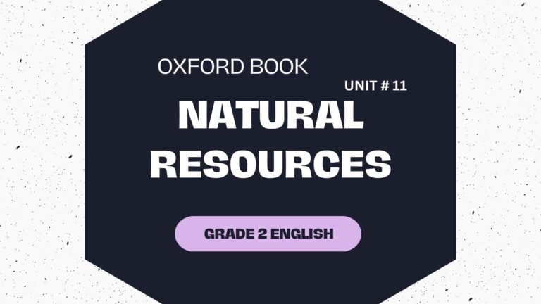 Natural resources picture