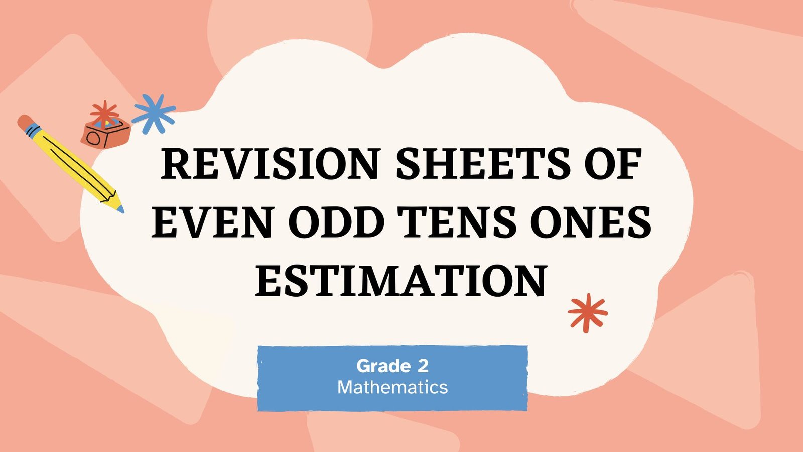 Revision sheets picture