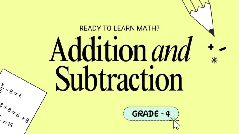 Addition and Subtraction picture