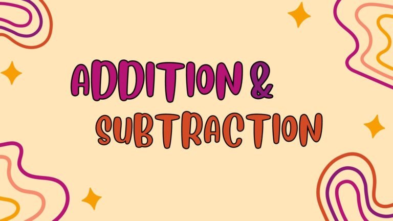 Addition and Subtraction picture