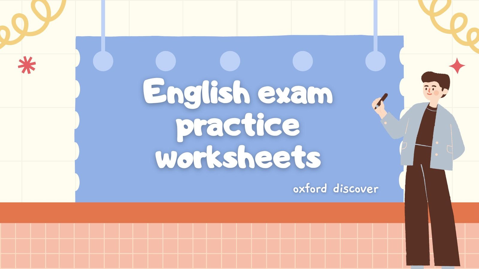 English exam practice worksheets picture