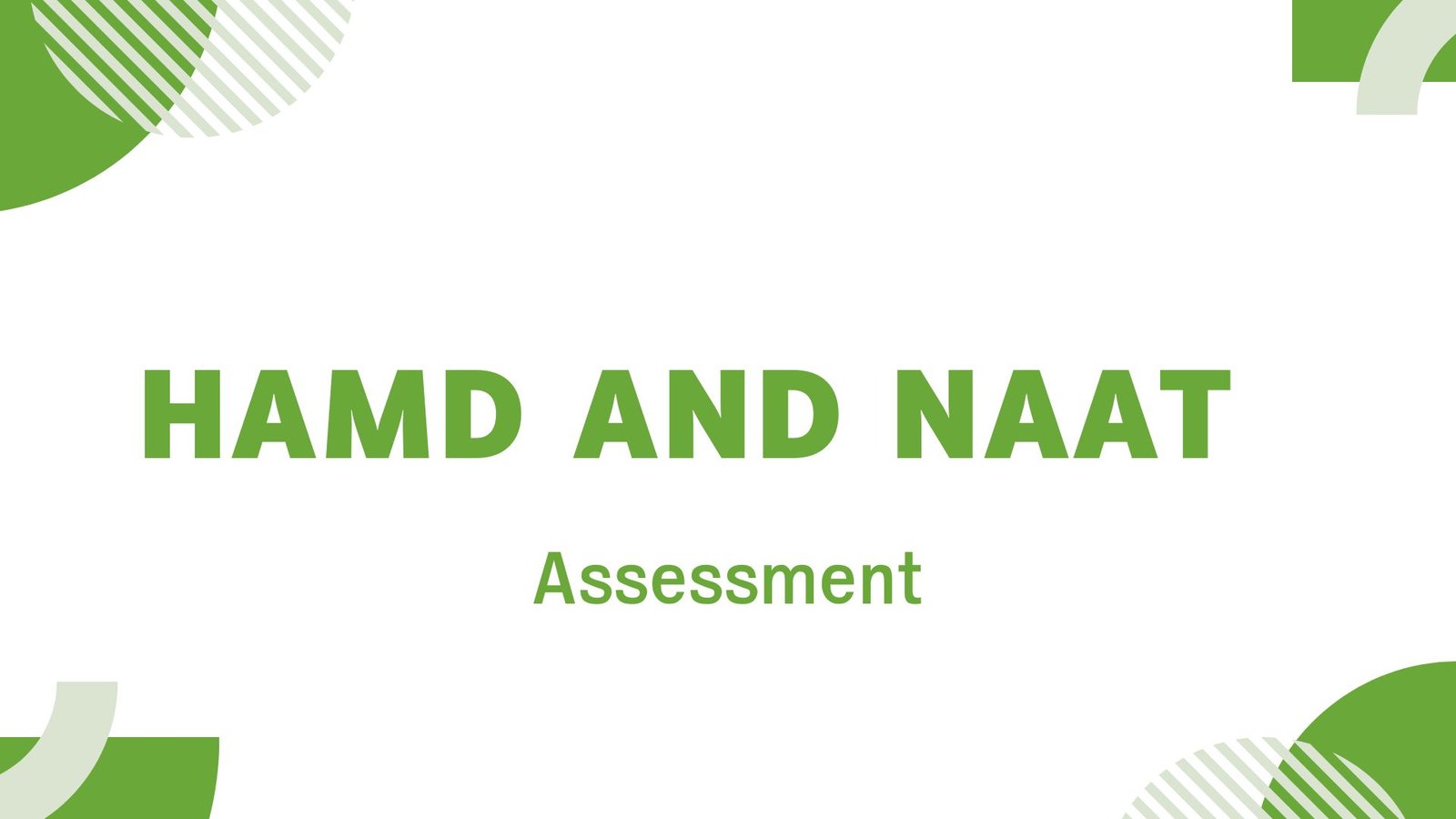 Hamd and naat assessment picture