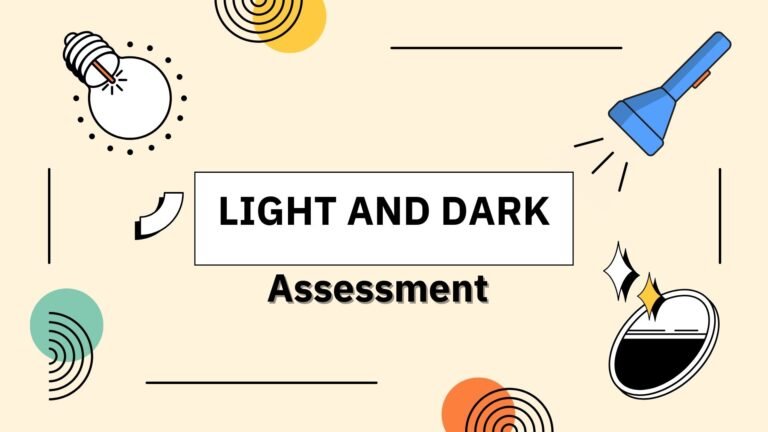 Light and dark assessment picture