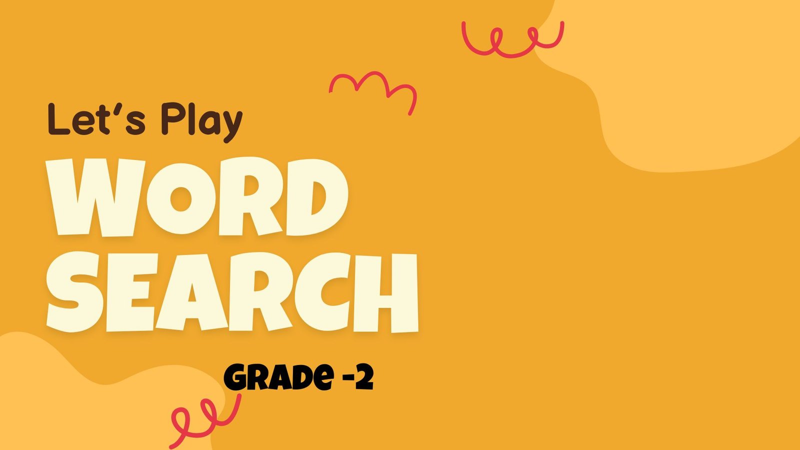 Word search for grade 2 picture