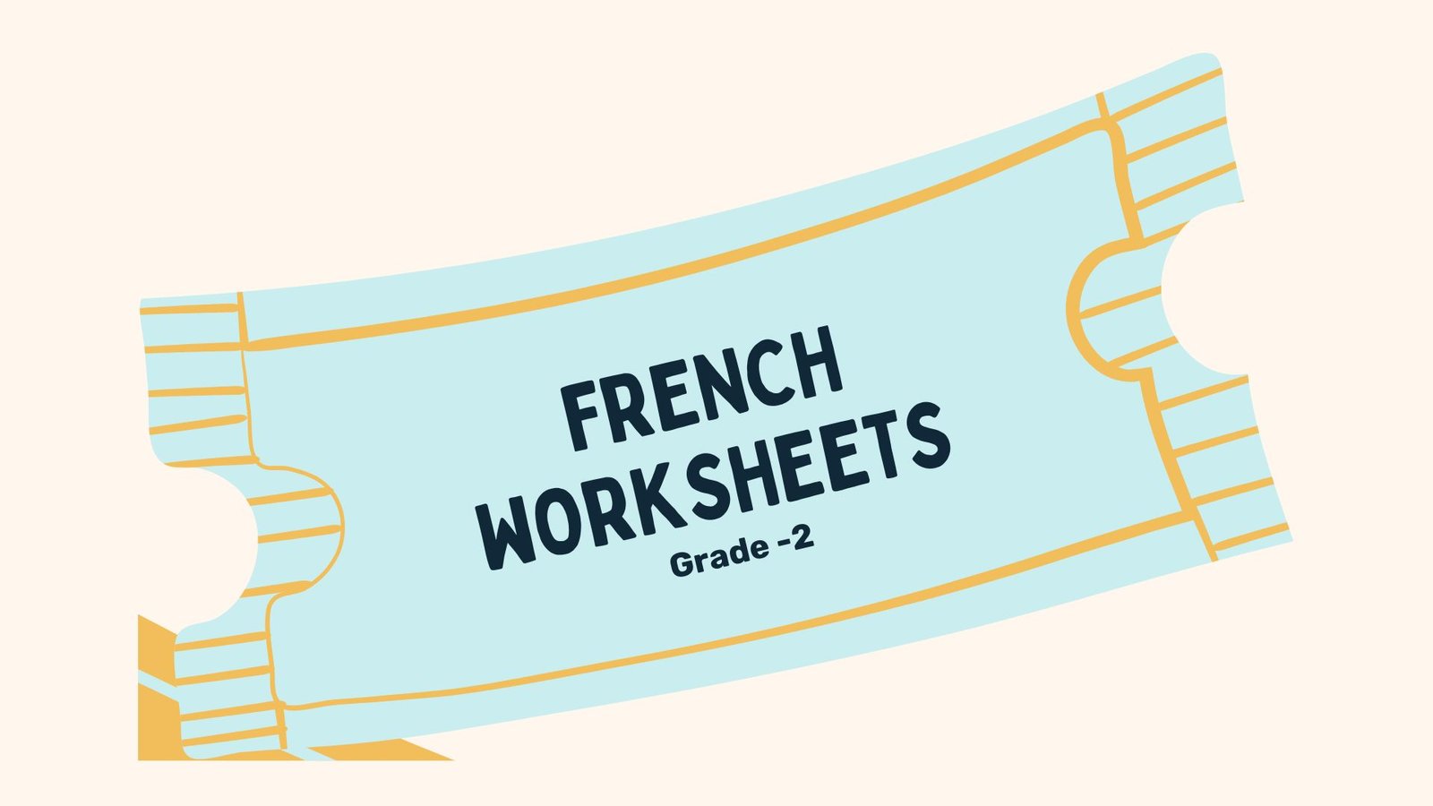 French worksheets for grade 2 picture
