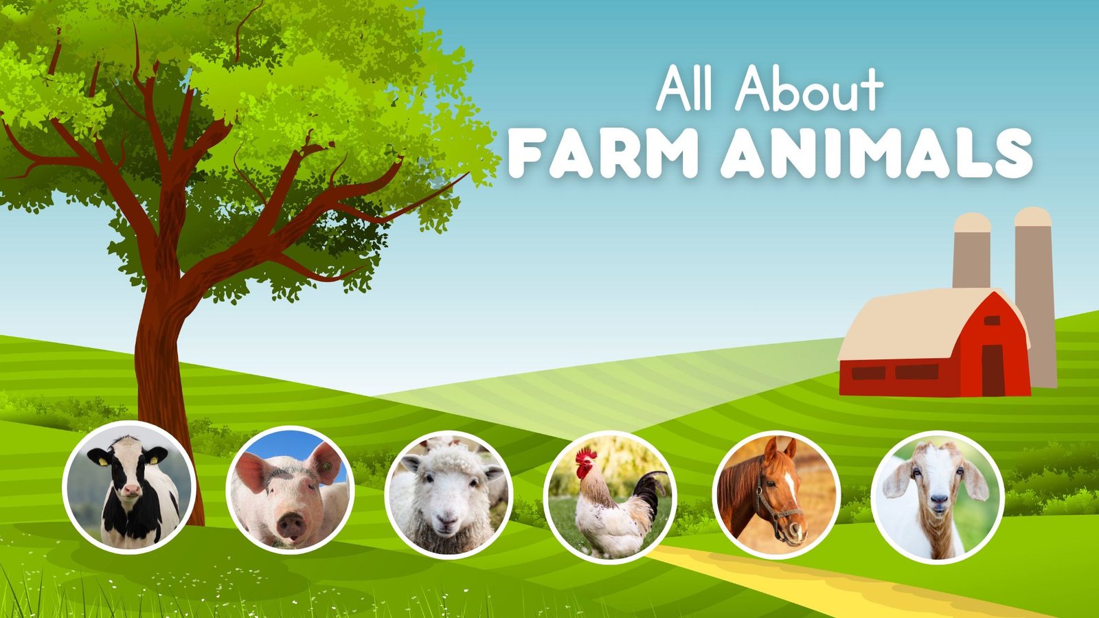Farm animals picture