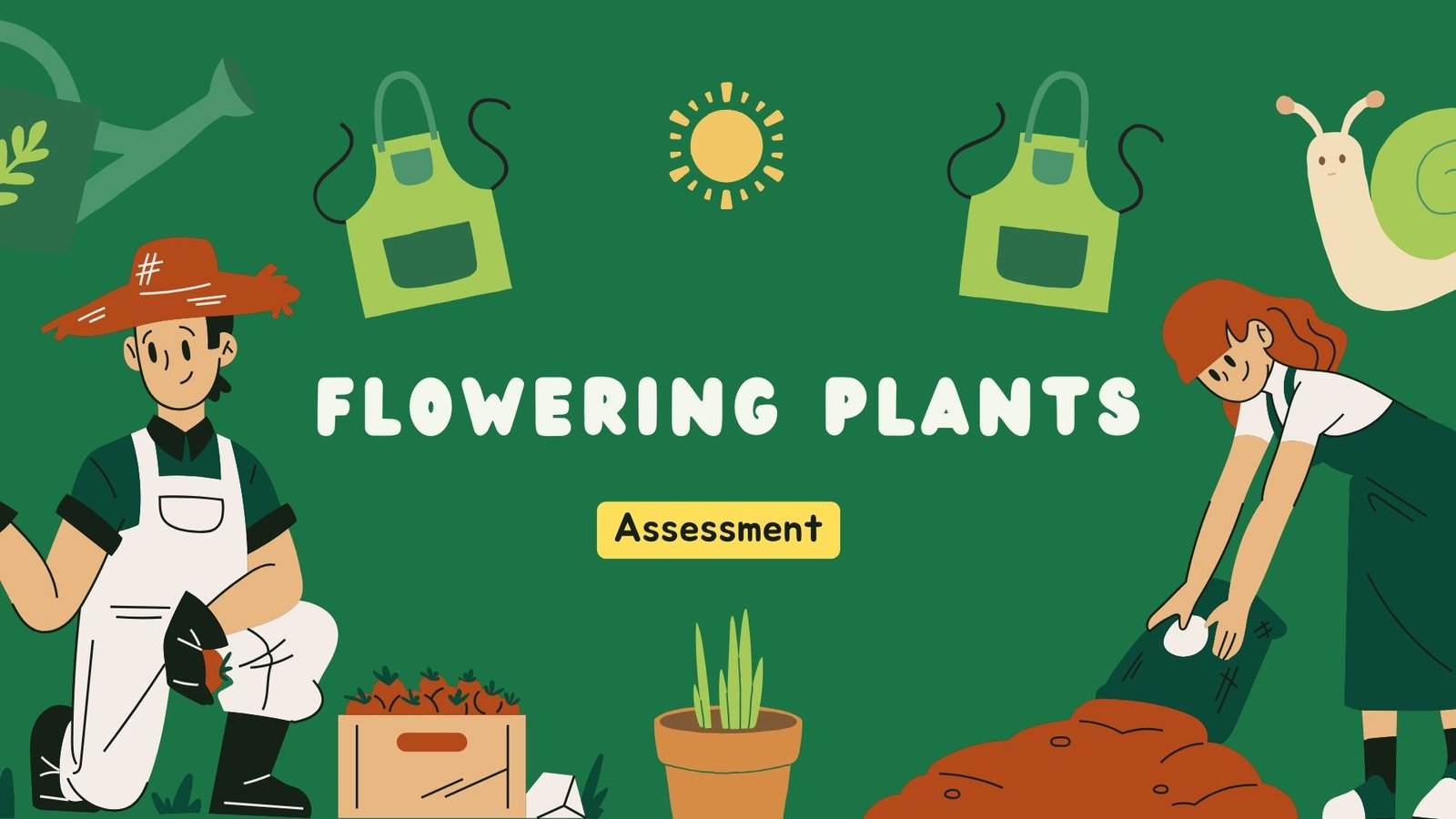 Flowering plants assessment picture