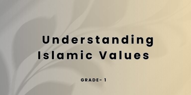 Islamic values picture