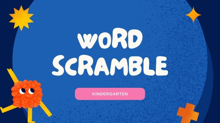 Word scramble picture