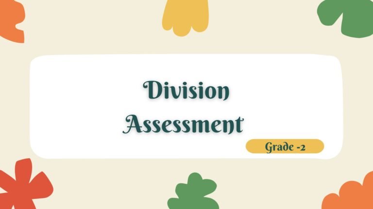 Division assessment picture