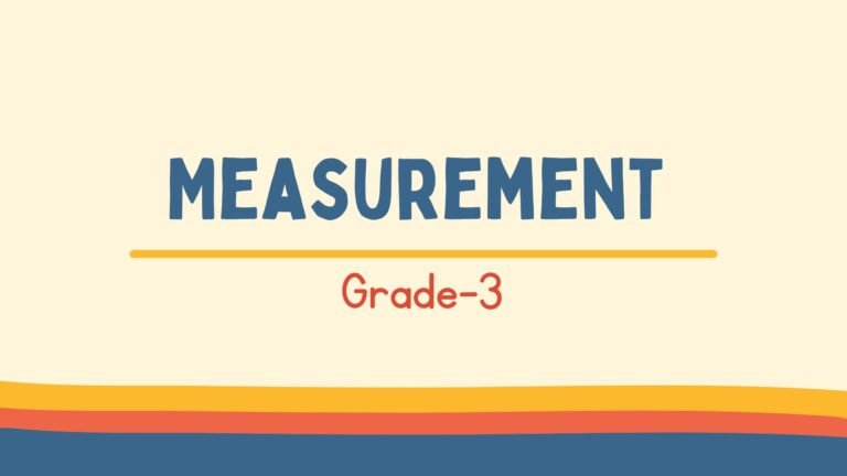 Measurement worksheet picture