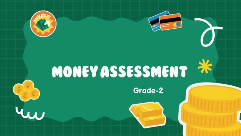 Grade 2 money assessment picture