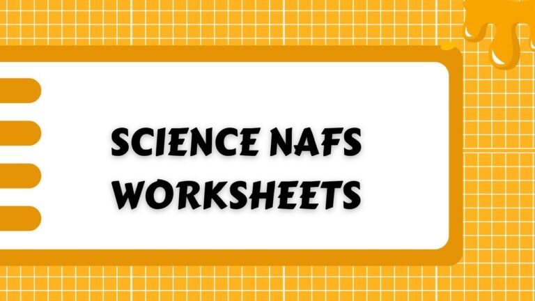 Grade 3 science nafs picture