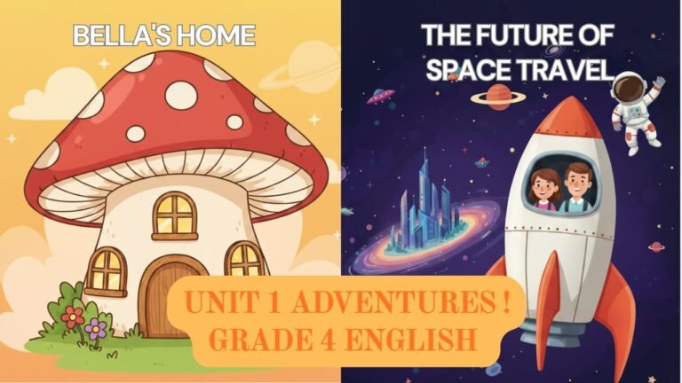 Grade 4 english unit1 picture