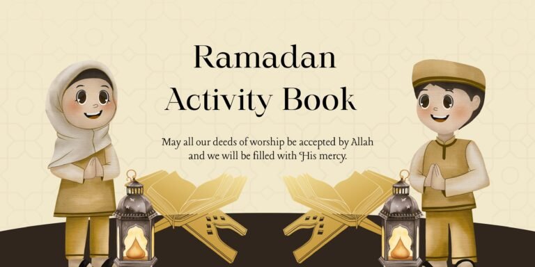 Ramadan activity book picture